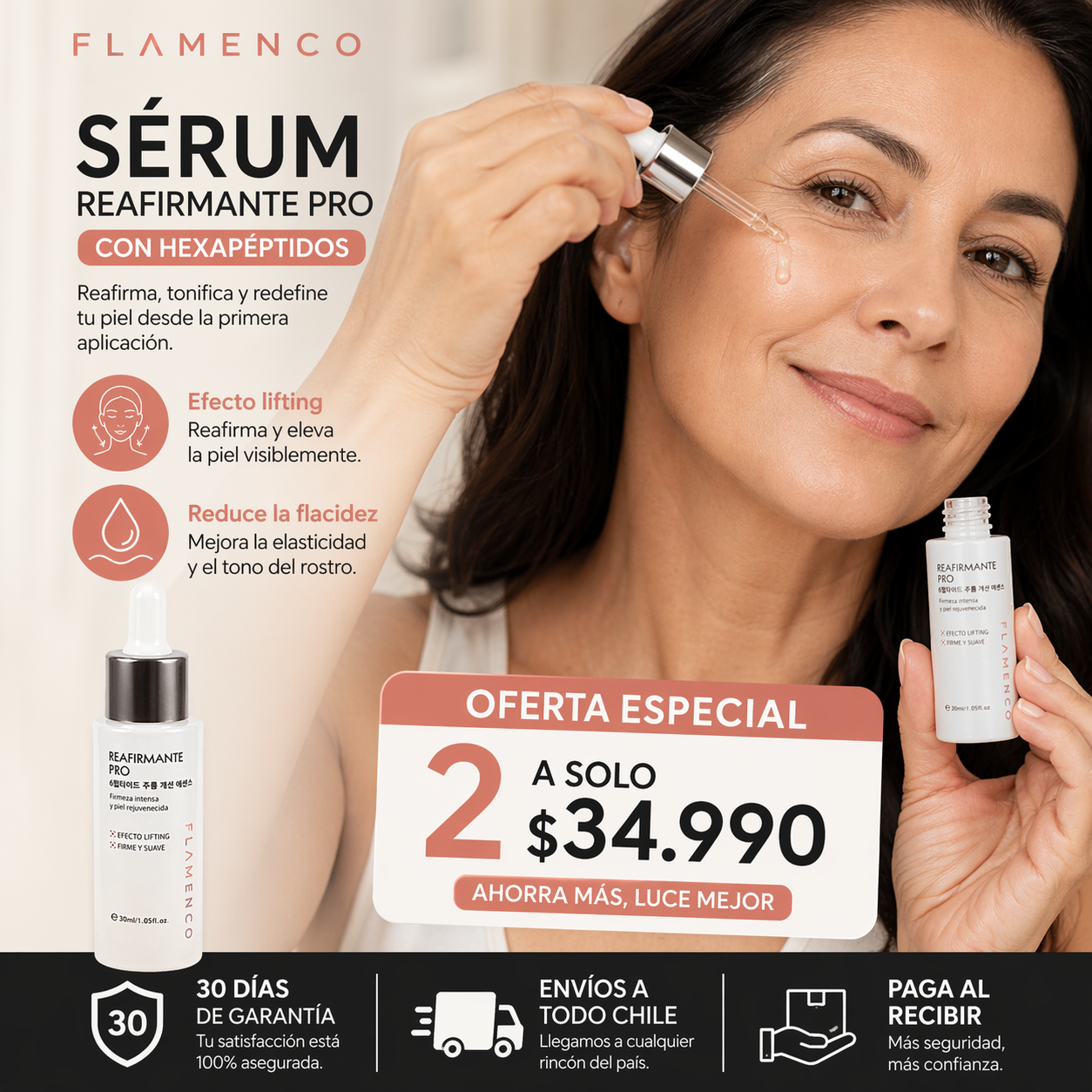 OFERTA DÍA DE LA MADRE-Serum reafirmante antienvejecimiento