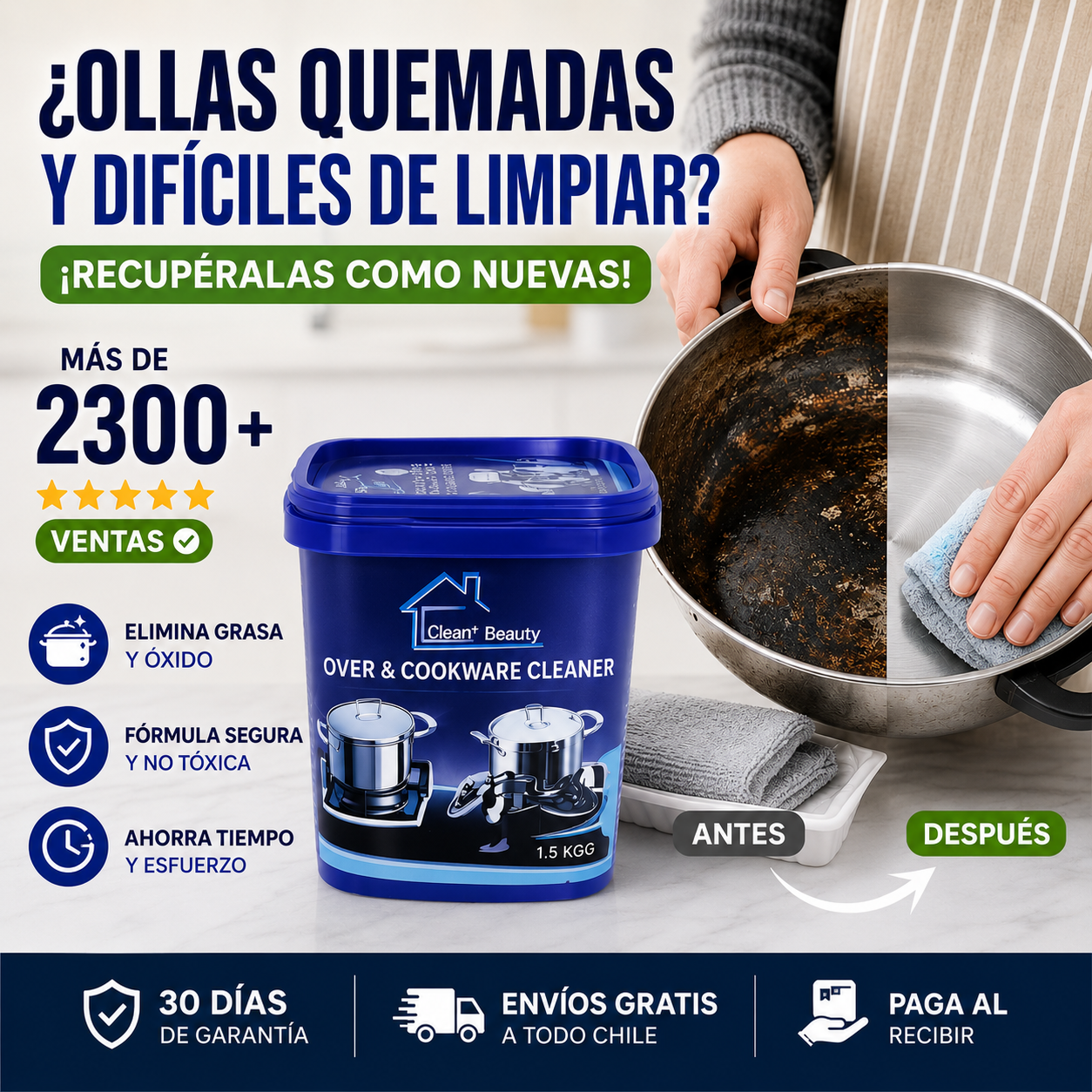 Eliminador de oxido y grasa multiusos
