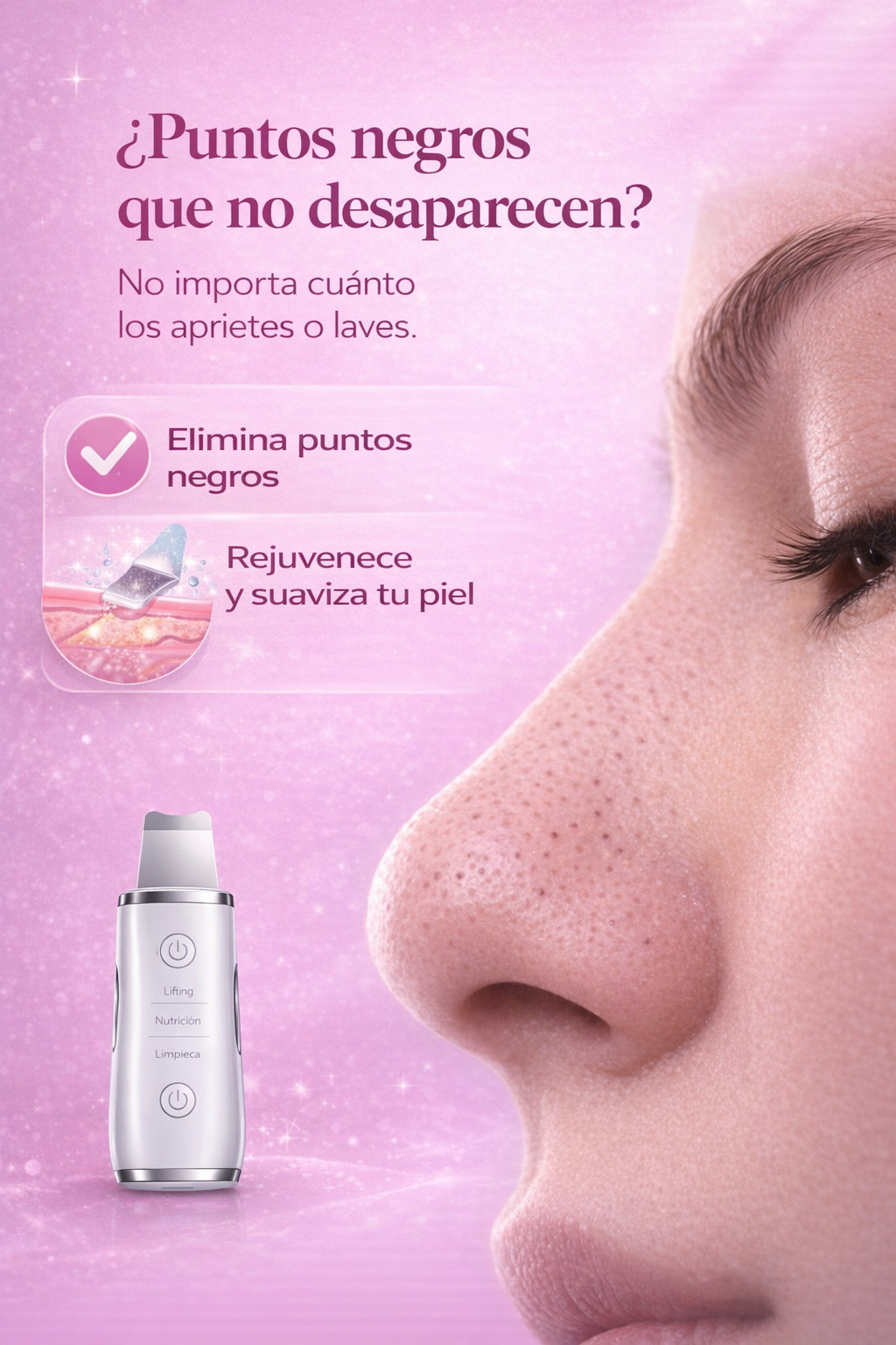 CleanSkin-Limpieza facial profunda en minutos