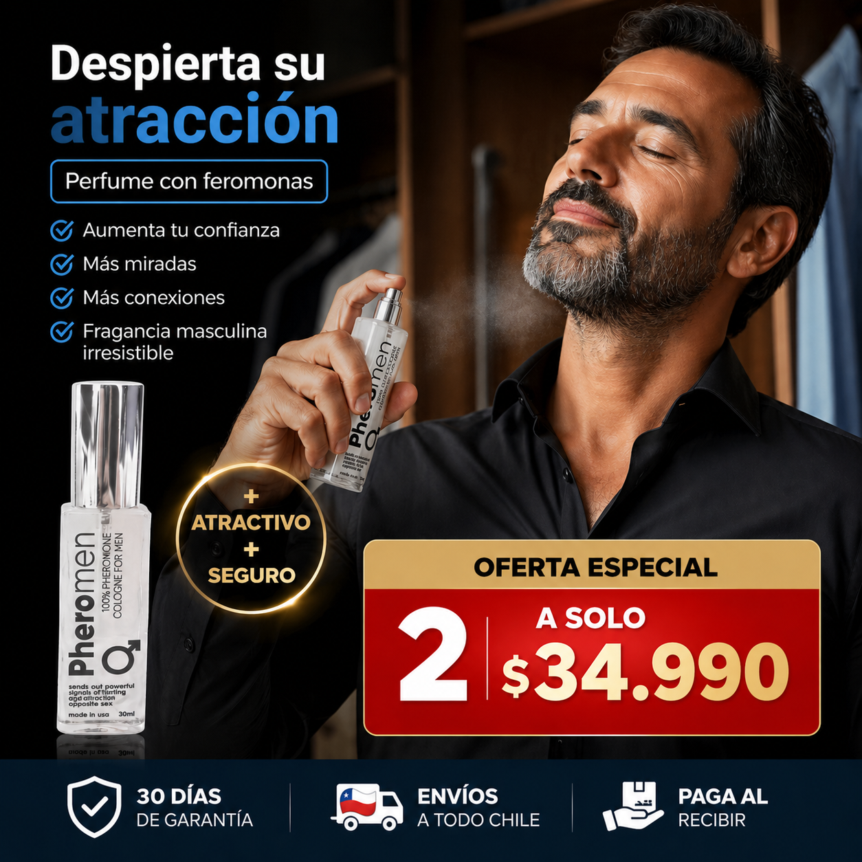 OFERTA Perfume Dominant Scent-Presencia que impone, aroma que conquista