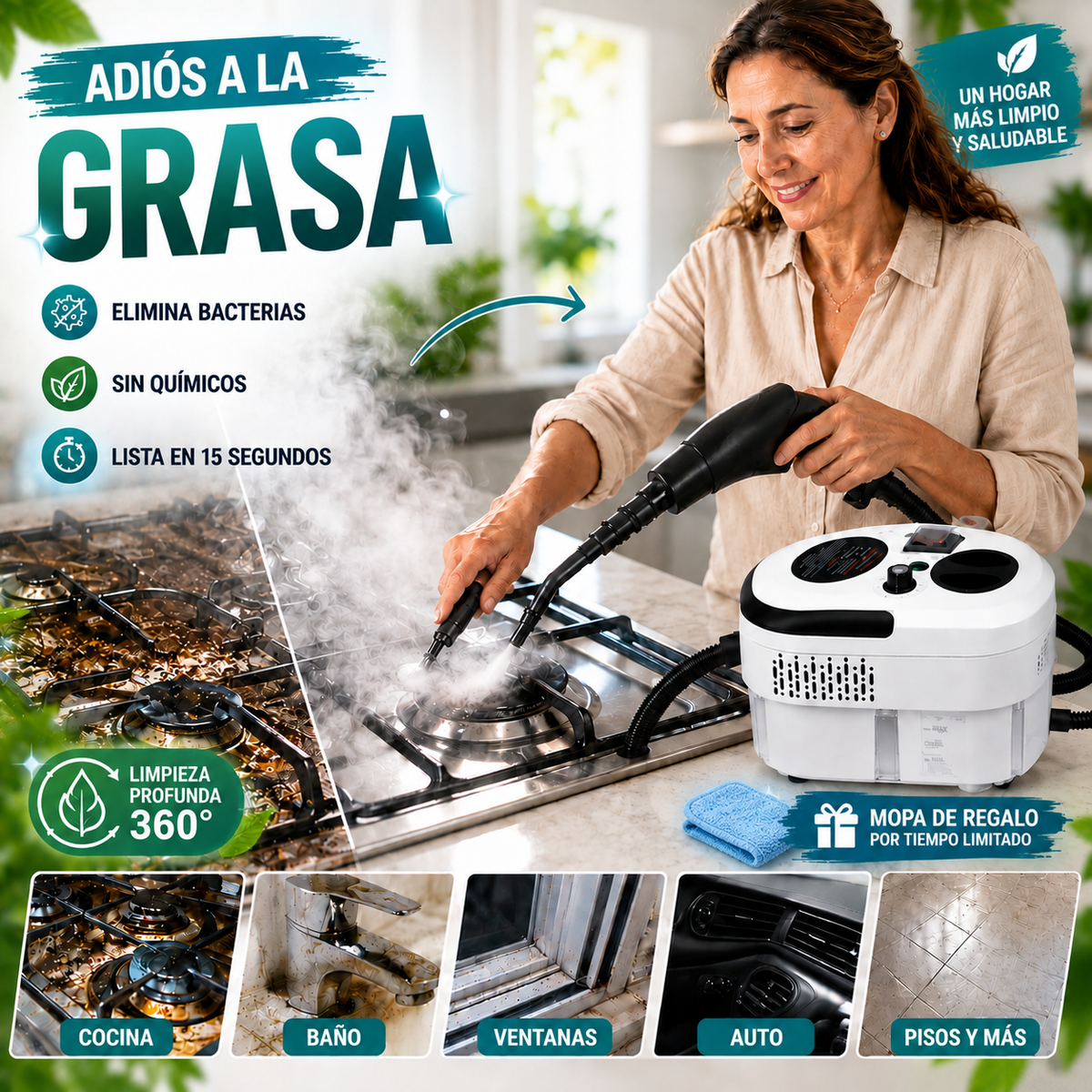¿Cansada de limpiar, refregar y que la suciedad siga ahí?