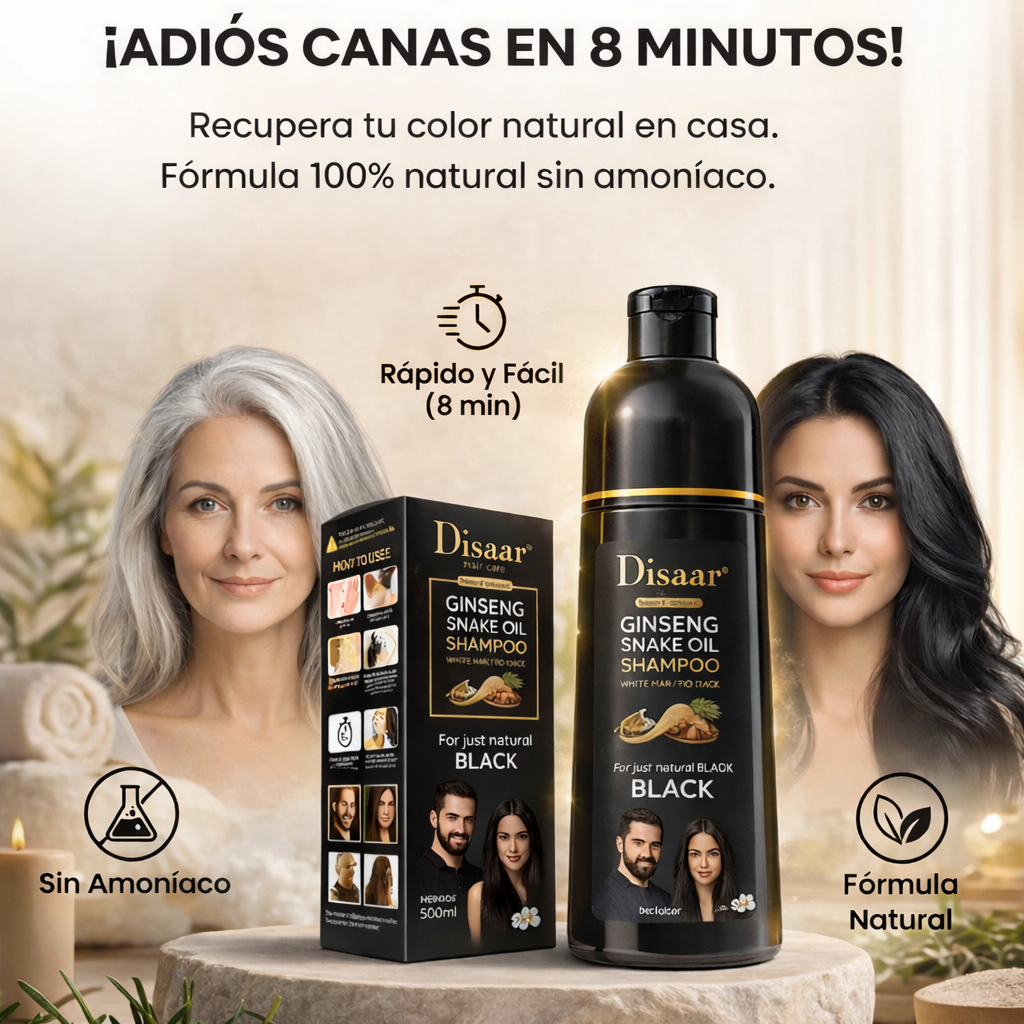 ColorPlus-Cubre tus canas en minutos sin ir a la peluquería