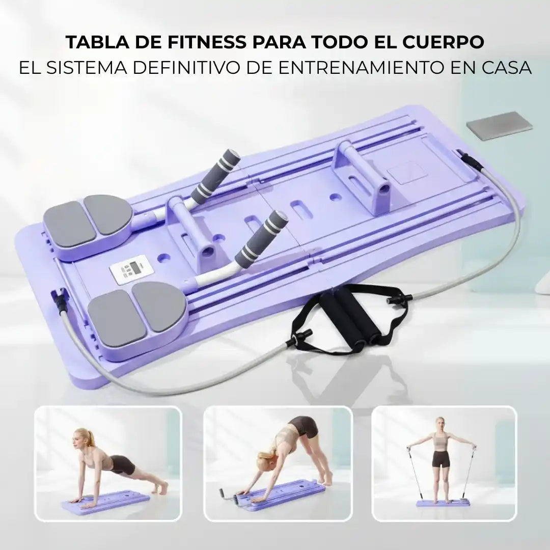 PILATES FORCE-Transforma tu abdomen en casa sin gimnasio